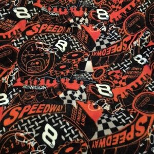 Fleece fitted Crib or toddler bed sheet, New Dale Jr. #8 retired hand crafted
